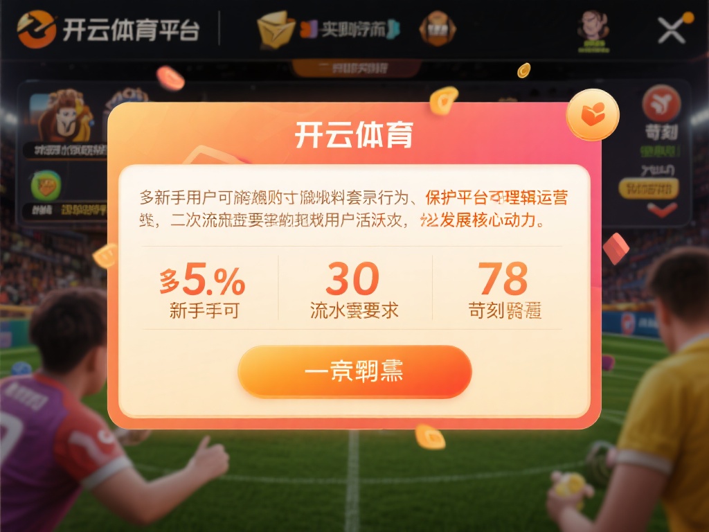 开云体育需要流水 (开云体育需要流水才能顺利参与投注活动) 很多新手用户可能会觉得流水要求有些“苛刻”,但实际