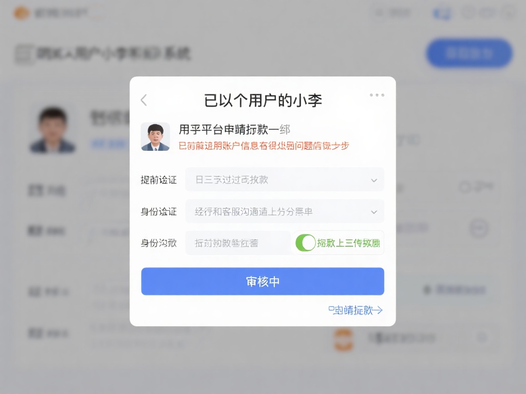 以某用户小李的经历为例，他在某平台上申请提款后，系
